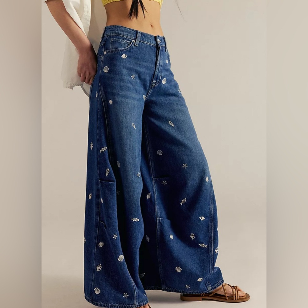 Free people We The Free Westward Embroidered
Jeans